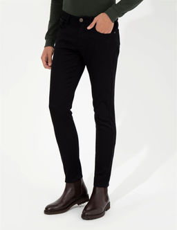 Siyah Slim Fit Kanvas Pantolon - Pierre cardin фото 2