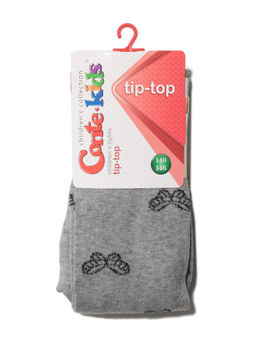 Conte-kids Хлопковые колготки TIP-TOP с люрексом серый - Conte elegant фото 2