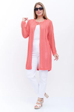 Кардиган 351801/коралл