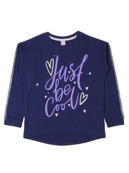 CRB wear/CWJ 62228 Джемпер для девочки, темно-синий/Ex.Cherubino  фото 2