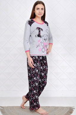 Арт. 4473 Пижама с брюками 54-58 (3 шт) Цвет:ассорти - Калинка фото 4