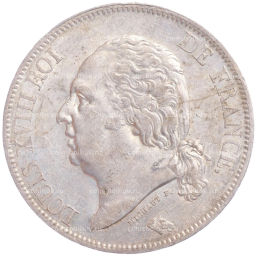 5 франков 1817 года W Франция