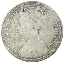 1 флорин 1883 года Великобритания