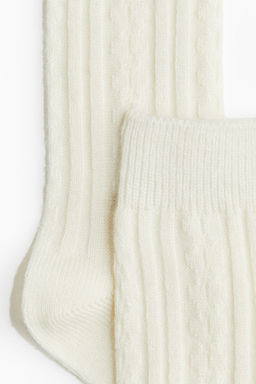 Calcetines en punto mixto - H&m фото 2