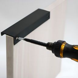 Ручка CAPPIO RT001BL, L=300 мм, м/о 256 мм, цвет черный, 4 шт.