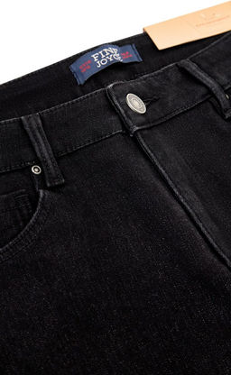 Джинсы утепл F321-0153W black - Fine joyce фото 4