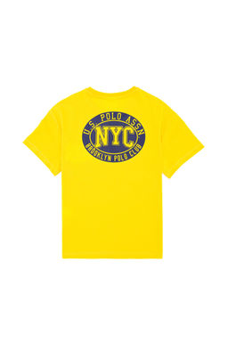 U. S. Polo Assn Детская желтая футболка с круглым вырезом - U.s. polo assn фото 3