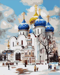 Картина по номерам на холсте и подрамнике 40х50 см