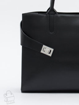 Сумка женская кожаная 11188VG black Vitelli Grassi