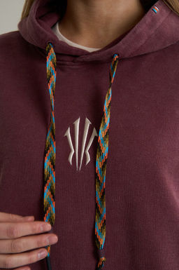 Худи Бордовый KAI Sweat Hoodie - Anta фото 10