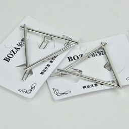 Заколки декоративные Buro треугольник набор 2 шт