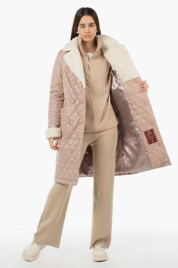 05-2063 Куртка женская зимняя (пояс) - El podio фото 5