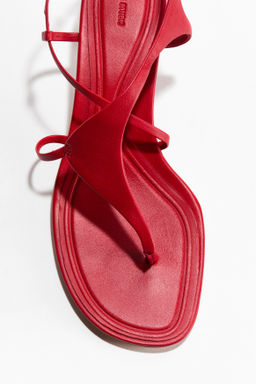 Sandalias de piel con tac?n kitten - H&m фото 4