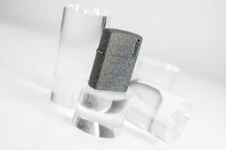 Зажигалка ZIPPO Логотип с каменным покрытием | Logo Iron Stone 211ZL  фото 7