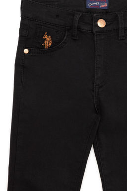 U. S. Polo Assn Черные джинсовые брюки для девочек - U.s. polo assn фото 8