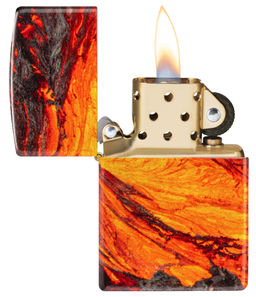 Зажигалка ZIPPO Поток лавы | Lava Flow 48622  фото 3