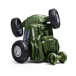 Машина-перевертыш "Трюкач" на батарейках, в пакете