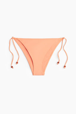 Braga de bikini con tiras de anudar