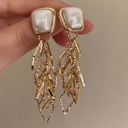 Серьги длинные на гвоздиках арт. 13 2367 (id 270678)