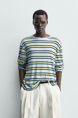 CAMISETA JACQUARD RAYAS / rayas