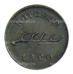 1 пфенниг 1920 года Германия Нотгельд Бад-Маргентхайм