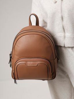 Кожаный рюкзак Azaro 30852 св.орех