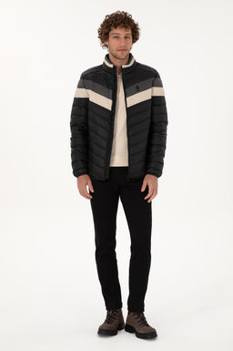 Erkek Siyah Mont Sepette S_rpriz _ndirim