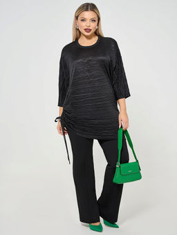 Туника 0365-1а чёрный - Aquarell фото 13