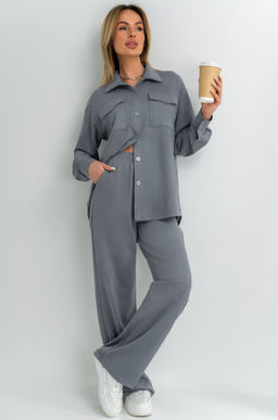 Женский костюм из микровельвета Happyfox