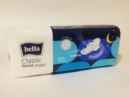 BELLA прокладки гигиен. NOVA CLASSIC MAXI (10шт) (новый дизайн)