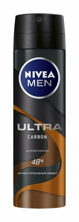 NIVEA део-спрей Муж 150мл Ultra Carbon