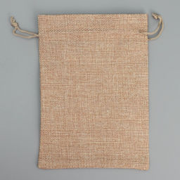 Цена за 5 шт. Мешочек новогодний подарочный с термонаклейкой Друзья, 13?18 см  1.5 см