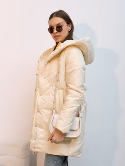 Полупальто демисезонное "2026" ваниль