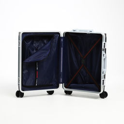 Чемодан малый 20, отдел на молнии, 2 кодовых замка, 4 колеса, крючок, цвет тёмно-зелёный - Simaland фото 9