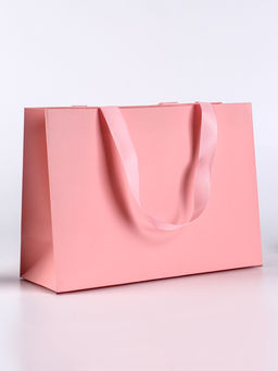 Пакет подарочный «Розовый», 28×20×10 см