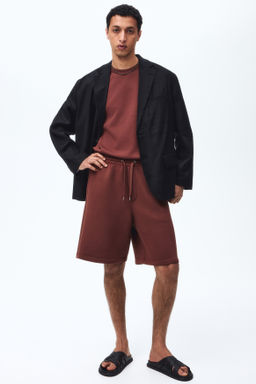 Pantal?n corto efecto neopreno Relaxed Fit - H&m фото 5