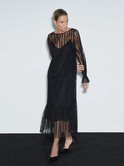 Платье а-силуэта PL1508/lace - Emka фото 8