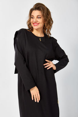 Платье BegiModa 1064 чёрный фото 13