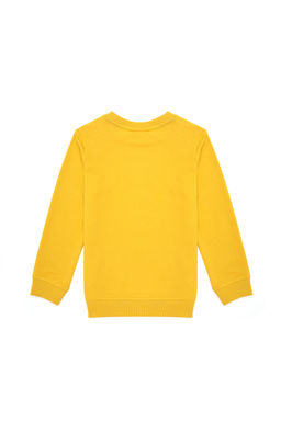 Желтый базовый свитшот для мальчика - U.s. polo assn фото 2