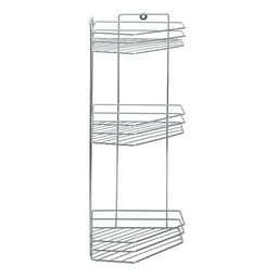 _Полка д/ванной комн. 3-х ярусная угловая, арт. RUS-385302-3Zn - Полимербыт фото 4