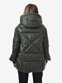 Зимняя куртка с вязанной отделкой - А+б коллекция фото 9