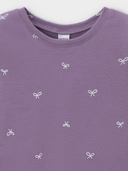 К 1632/фиолетовый 3612 Н063 пижама для дев