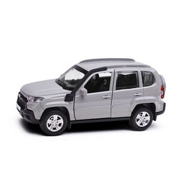 Машина металл LADA Niva travel 12 см, (двери, серый) инерц, в коробке