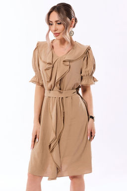 Платье Golden Valley 44172 бежевый  фото 2