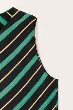 LIMITED EDITION STRIPED TANK SHIRT - Zara фото 6
