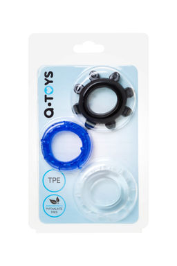 Набор колец TOYFA A-toys, TPE, ассорти, 3 см  фото 3