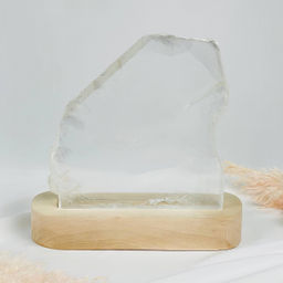 Срез Селенита на подставке - Радуга самоцветов фото 2