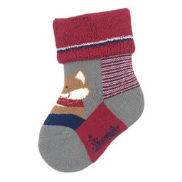 Носки махровые Sterntaler с отворотом, цвета микс