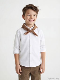 Basic Uzun Kollu Erkek ?ocuk G?mlek