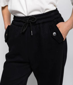 Брюки #КТ6202, чёрный